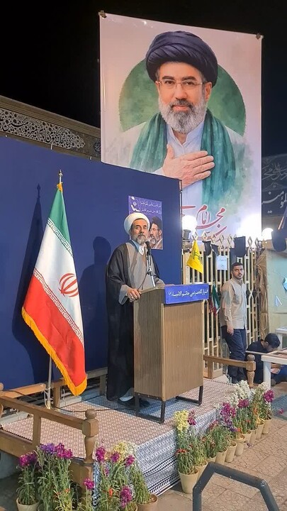 تصاویر |اجتماع مردمی شب‌های اقتدار موکب مدرسه علمیه دارالحکمه اصفهان