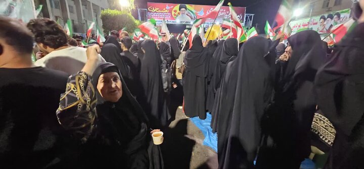 تصاویر/ چهل و پنجمین شب میدان‌داری مردم جیرفت