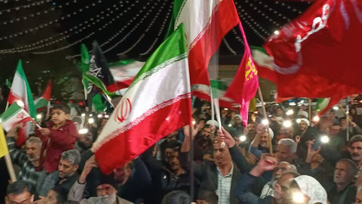 تصاویر/ چهل و پنجمین شب میدان‌داری مردم ماهان