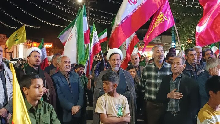 تصاویر/ چهل و پنجمین شب میدان‌داری مردم ماهان