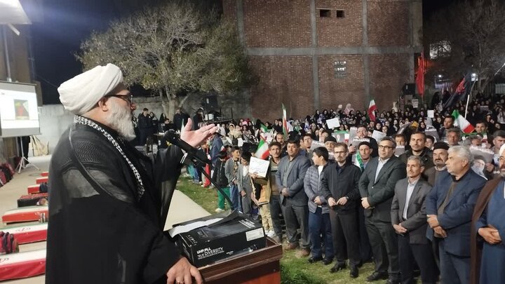 تصاویر/ تجمع مردمی در دهستان ساتلمش محمدلو میاندوآب