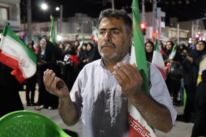 تصاویر/ اجتماع بیعت با رهبر انقلاب در دیّر