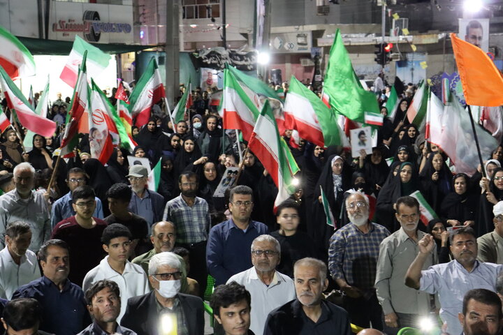 تصاویر/ اجتماع بیعت با رهبر انقلاب در دیّر