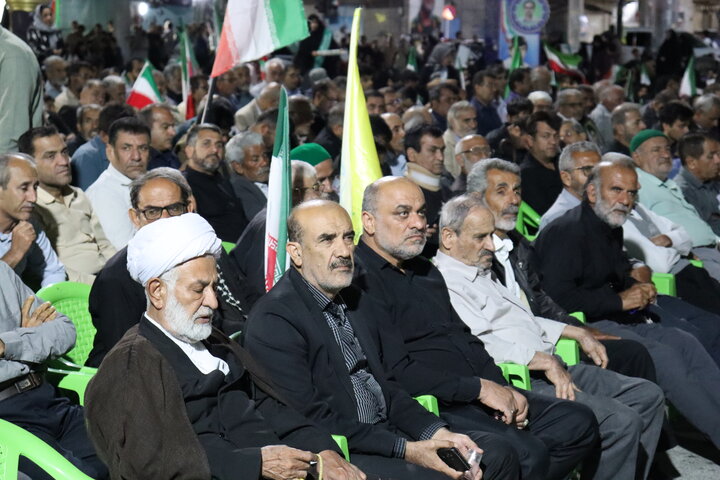 تصاویر/ اجتماع بیعت با رهبر انقلاب در دیّر