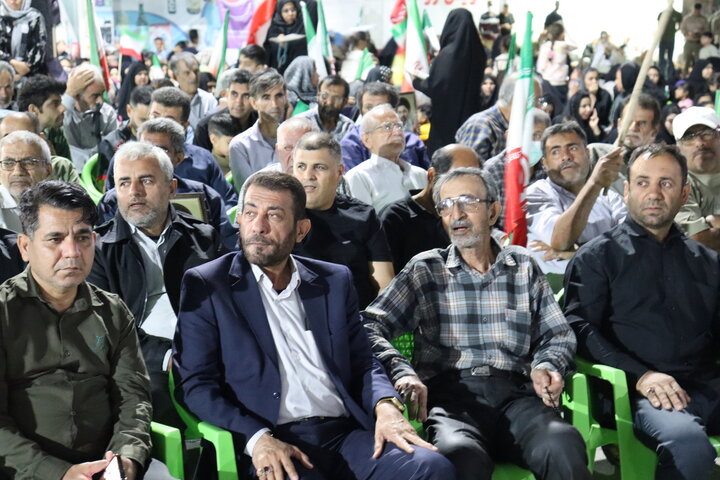 تصاویر/ اجتماع بیعت با رهبر انقلاب در دیّر