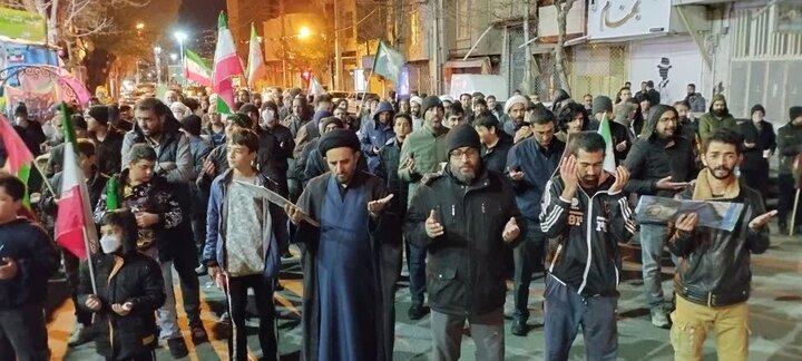 تصاویر/ حماسه حضور مردم هیدج
