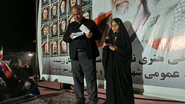 تصاویر/چهل و پنجمین شب حضور پرشور مردم ولایتمدار مامونیه در تجدید بیعت با آرمان‌های انقلاب