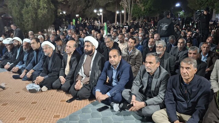 تصاویر/یادواره شهدای روحانی و طلبه کشکوئیه به حضور امام جمعه کرمان