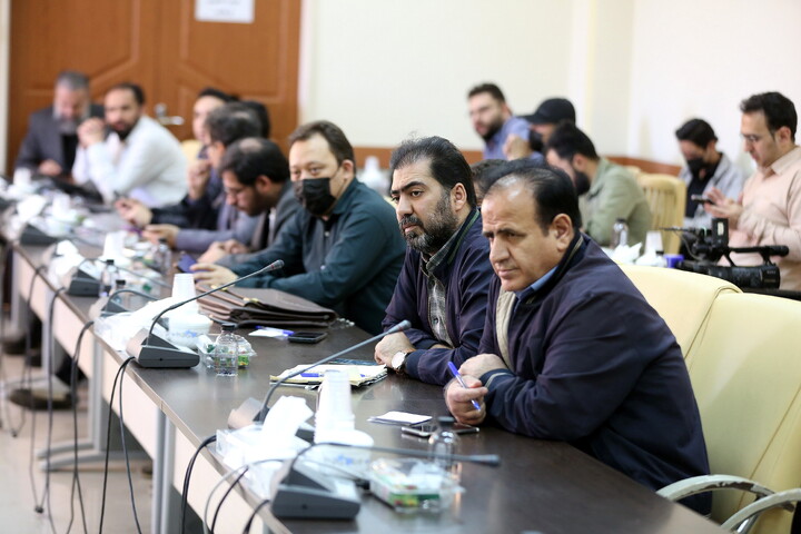 تصاویر/ نشست خبری تشریح فعالیت‌های حرم مطهر بانوی کرامت در ایام معصومیه