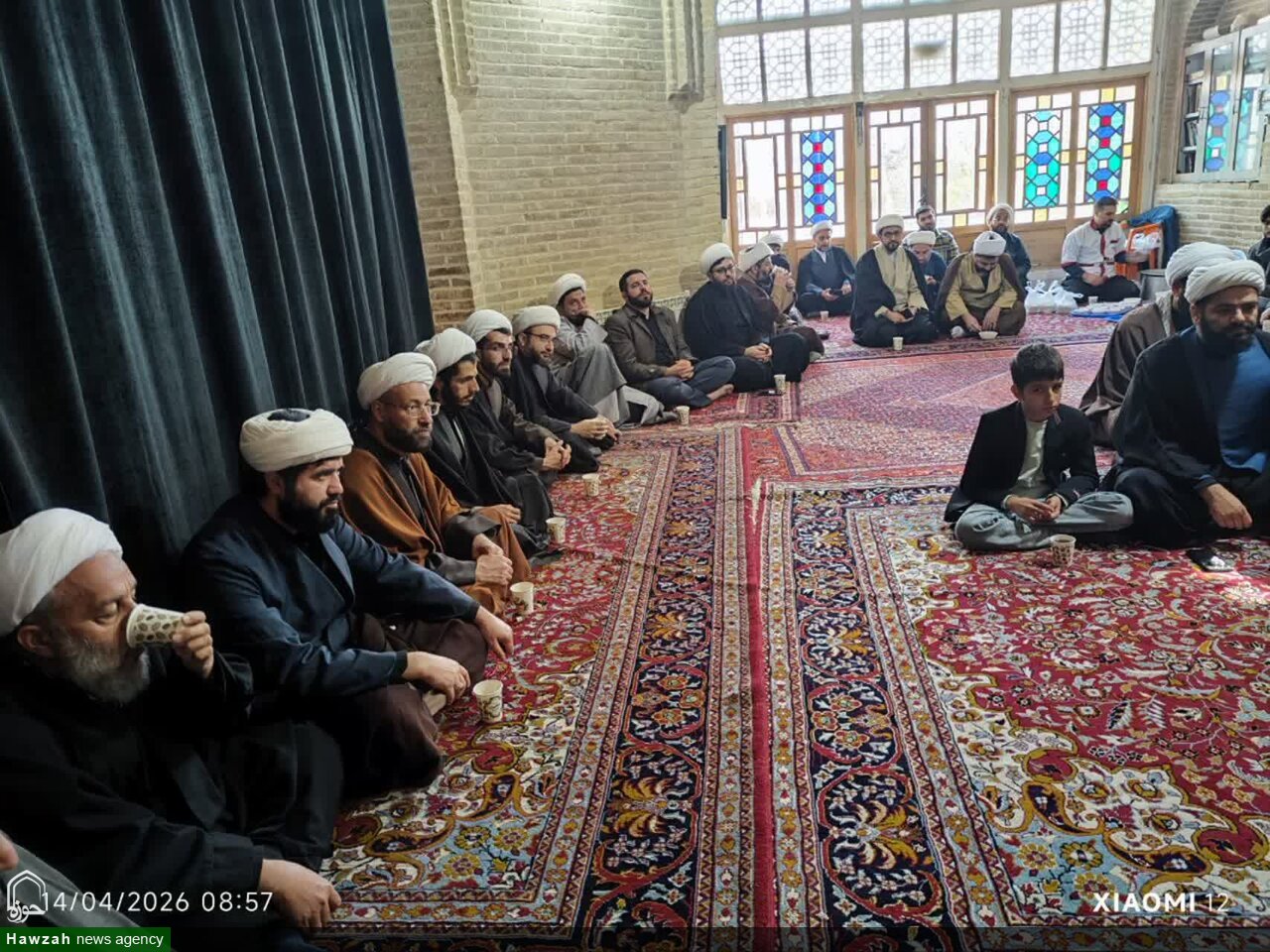 تصاویر / گردهمایی طلاب شهرستان تویسرکان