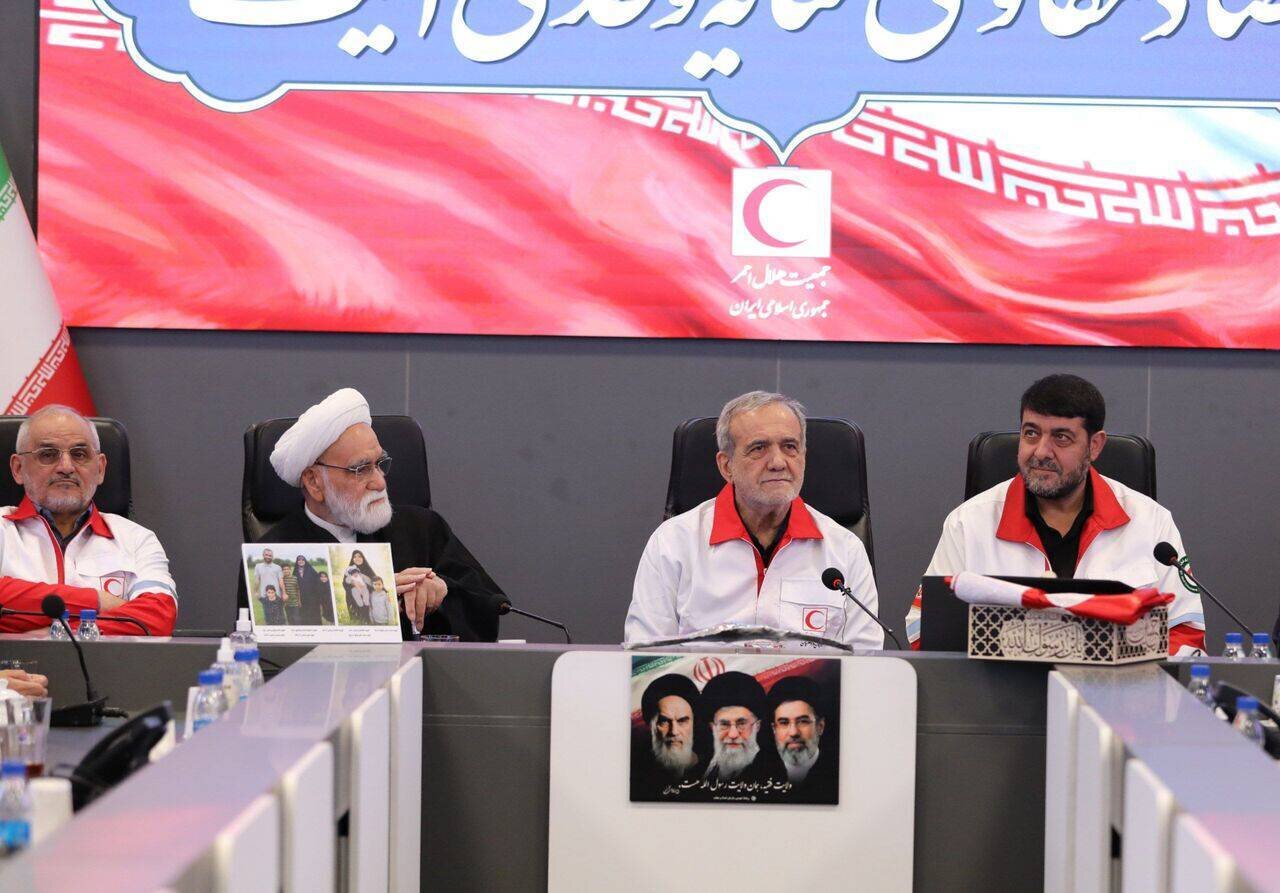 برای پشتیبانی از فعالیت‌های هلال احمر آمادگی داریم
