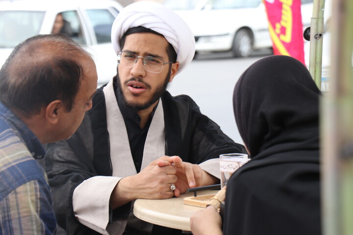 تصاویر/کافه رستوران قرآنی در میدان مشتاق کرمان