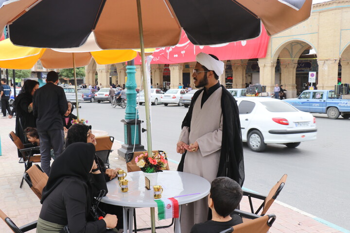 تصاویر/کافه رستوران قرآنی در میدان مشتاق کرمان