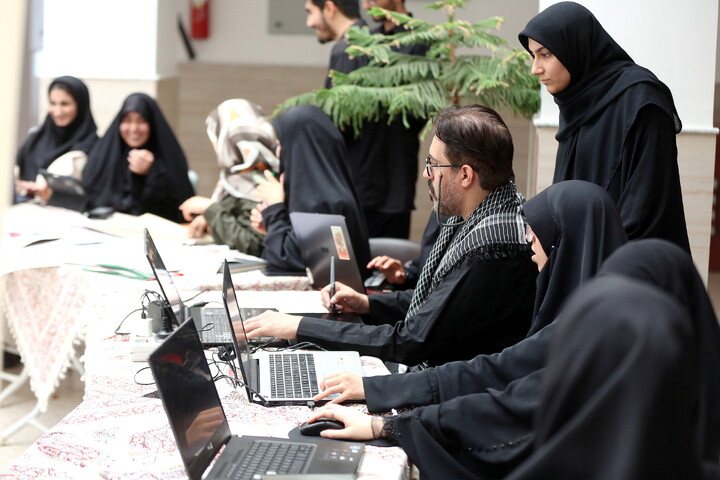 تصاویر/ پویش «جهاد هنرمندانه» در دانشگاه ملی مهارت