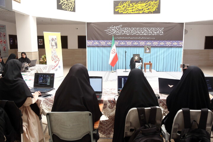 تصاویر/ پویش «جهاد هنرمندانه» در دانشگاه ملی مهارت