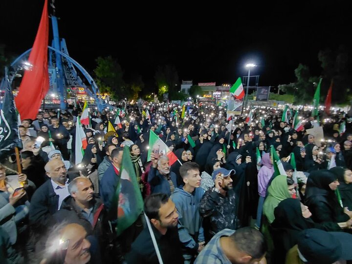 تصاویر/ قرار چهل و ششم ورامینی ها در میدان امام خمینی