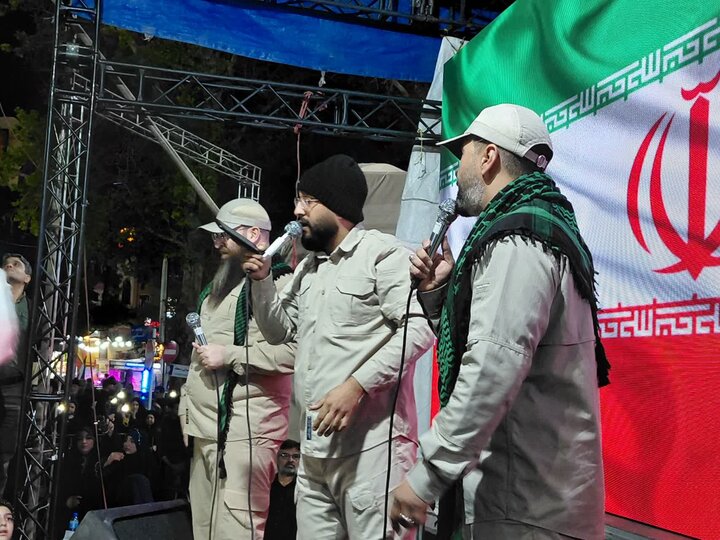 تصاویر/ قرار چهل و ششم ورامینی ها در میدان امام خمینی