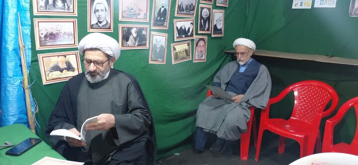تصاویر/ موکب «شهدای روحانی شهرستان آمل» در ایستگاه بیست و ششم فروردین