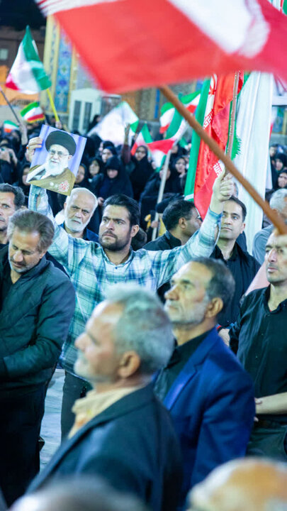 تصاویر/چهل و ششمین تجمع مردمی شهرستان آران وبیدگل در هلال بن علی (ع)