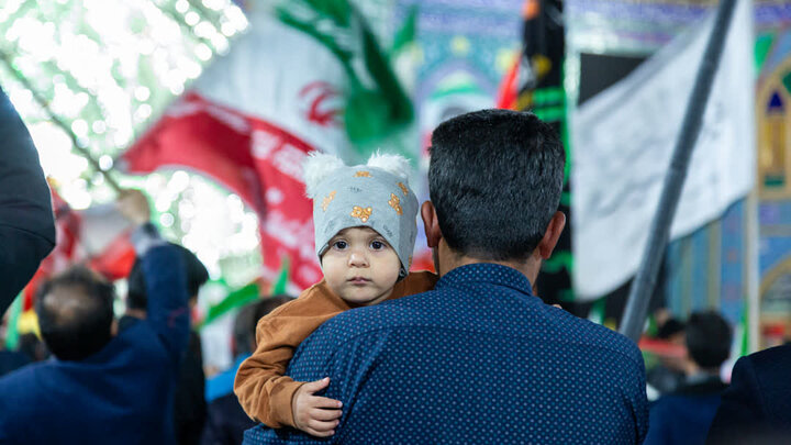 تصاویر/چهل و ششمین تجمع مردمی شهرستان آران وبیدگل در هلال بن علی (ع)
