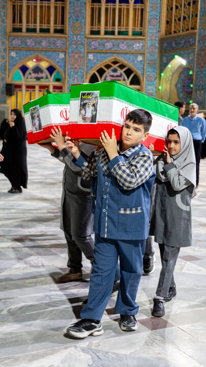 تصاویر/چهل و ششمین تجمع مردمی شهرستان آران وبیدگل در هلال بن علی (ع)