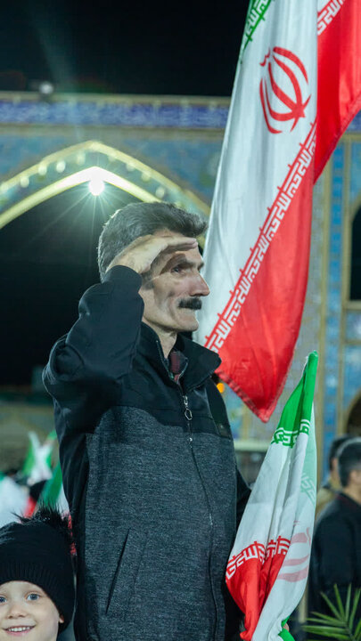 تصاویر/چهل و ششمین تجمع مردمی شهرستان آران وبیدگل در هلال بن علی (ع)