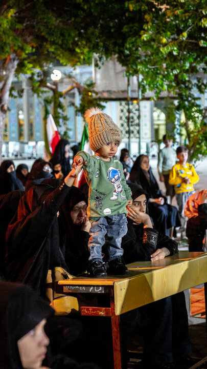 تصاویر/چهل و ششمین تجمع مردمی شهرستان آران وبیدگل در هلال بن علی (ع)