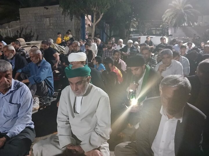 تصاویر/ مردم روستای گنخک شیخ‌ها پای کار نظام