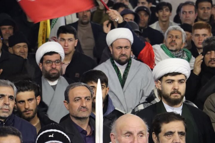 تصاویر/  چهل و هفتمین شب از تجمعات مردمی در چالدران در خونخواهی رهبر شهید انقلاب