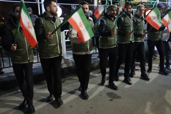 تصاویر/  چهل و هفتمین شب از تجمعات مردمی در چالدران در خونخواهی رهبر شهید انقلاب