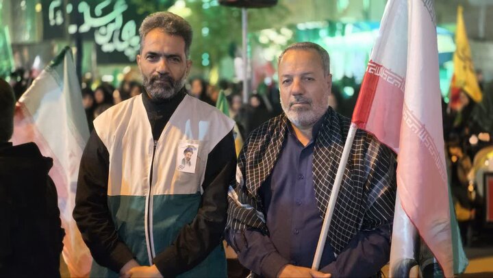 فیلم/چهل و ششمین تجمع مردمی شهرستان آران وبیدگل در میدان سردارسلیمانی