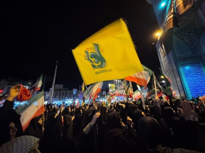 چهل و هفتمین اجتماع شبانه مردمی در قرچک