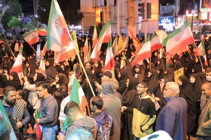 چهل و هفتمین اجتماع شبانه مردمی در قرچک
