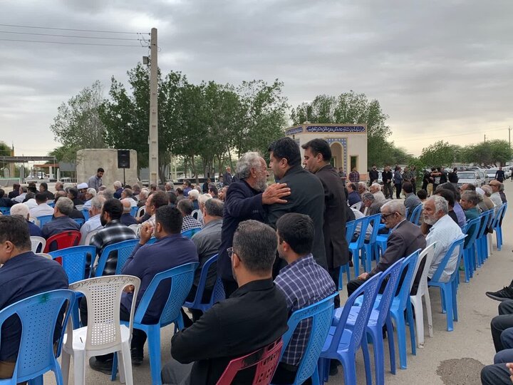 تصاویر/ چهلم شهید ناوشکن دنا در سعدآباد