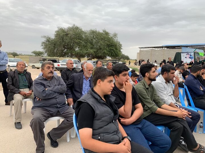 تصاویر/ چهلم شهید ناوشکن دنا در سعدآباد