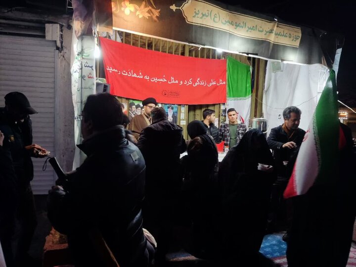 تصاویری از فعالیت طلاب مدرسه علمیه امیرالمومنین(ع) تبریز