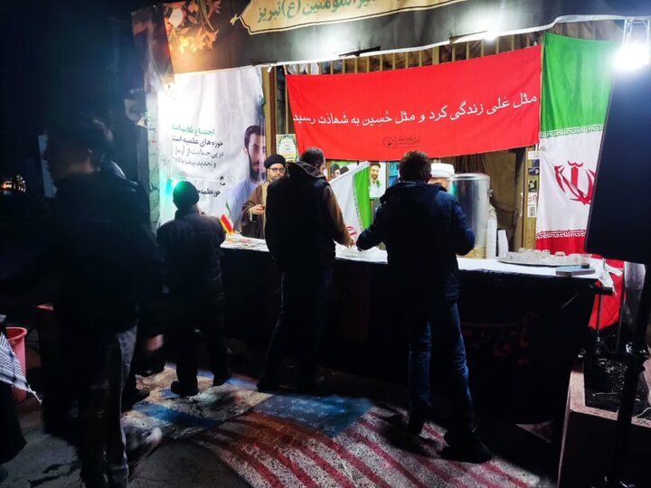 تصاویری از فعالیت طلاب مدرسه علمیه امیرالمومنین(ع) تبریز