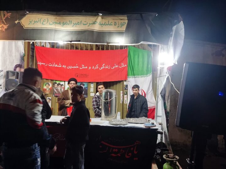 تصاویری از فعالیت طلاب مدرسه علمیه امیرالمومنین(ع) تبریز
