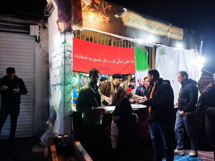 تصاویری از فعالیت طلاب مدرسه علمیه امیرالمومنین(ع) تبریز