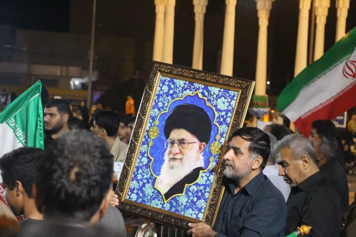 تصاویر/ مردم برازجان در میدان