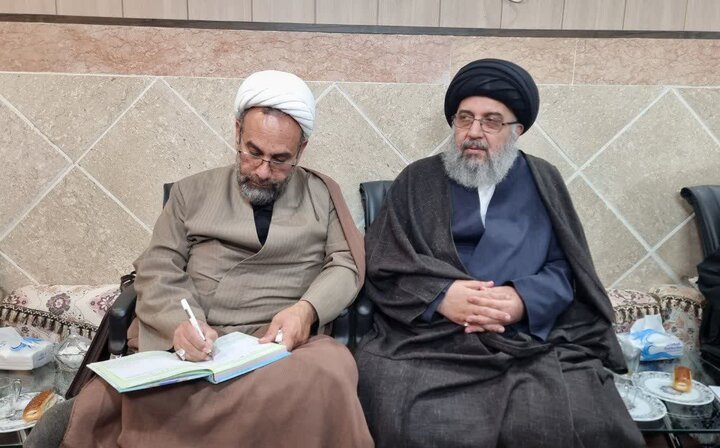 تصاویر/ نشست «قرارگاه جنگ ترکیبی بلاغ مبین» حوزه های علمیه در دماوند