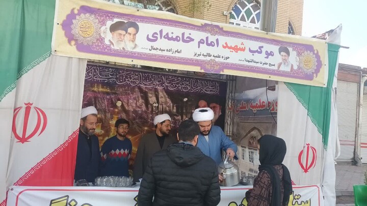 تصاویری از فعالیت طلاب مدرسه علمیه طالبیه تبریز