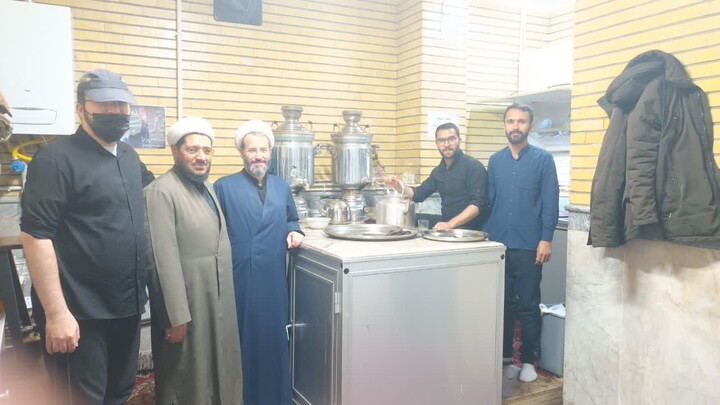 تصاویری از فعالیت طلاب مدرسه علمیه طالبیه تبریز