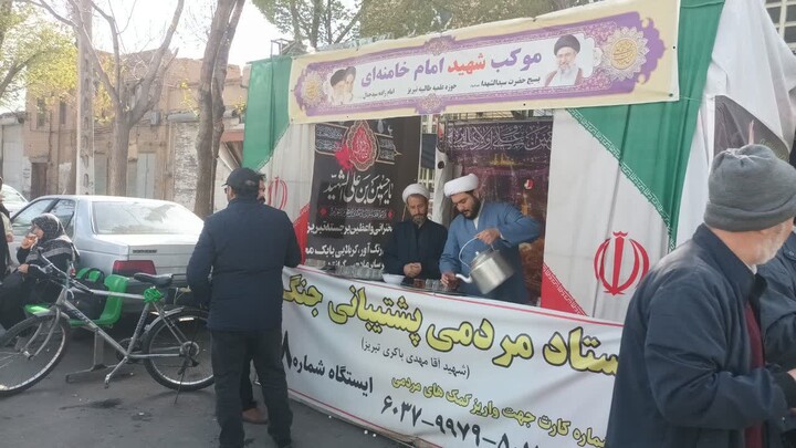 تصاویری از فعالیت طلاب مدرسه علمیه طالبیه تبریز