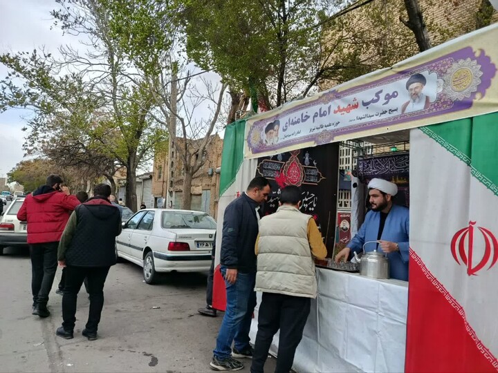 تصاویری از فعالیت طلاب مدرسه علمیه طالبیه تبریز