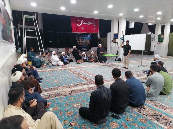 تصاویر/کلاس آموزش نظامی ویژه طلاب مدرسه علمیه ماهشهر