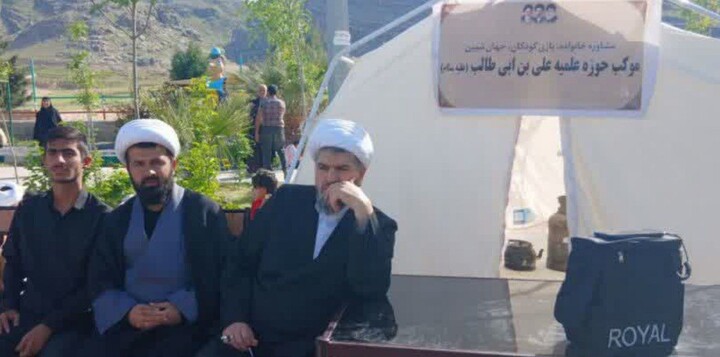 تصاویر/فعالیت طلاب مدرسه علمیه علی بن ابی طالب ایذه