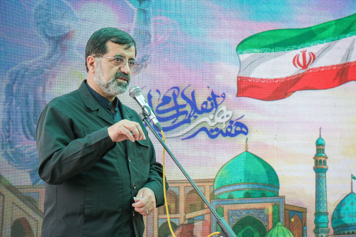 تصاویر/ گردهمایی اصحاب رسانه قم به منظور پاسداشت تلاش‌های ارزشمند هنرمندان متعهد و تقدیر از چهره سال هنر انقلاب استان قم