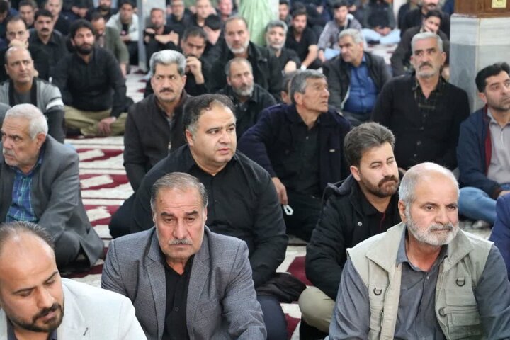 تصاویر/مراسم گرامیداشت چهلمین روز شهادت ، شهید امید کارچانی