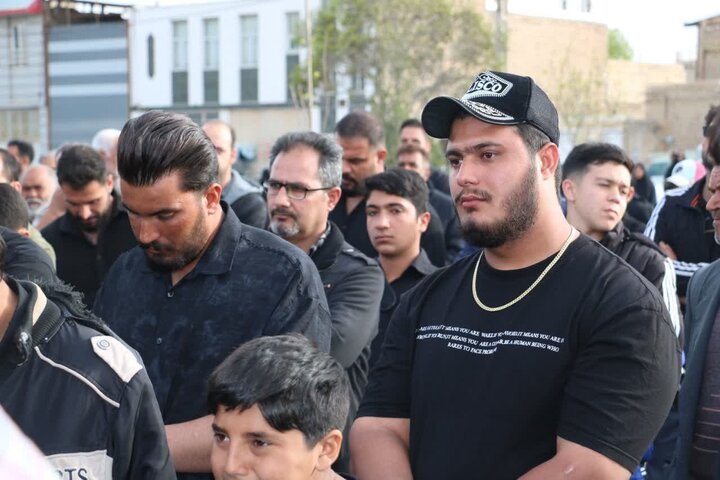 تصاویر/مراسم گرامیداشت چهلمین روز شهادت ، شهید امید کارچانی